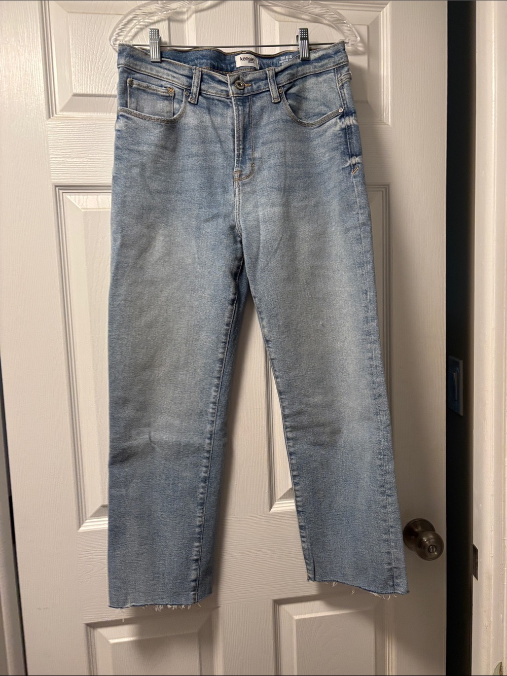 KenzieLight Blue Women’s Straight-Leg Jeans